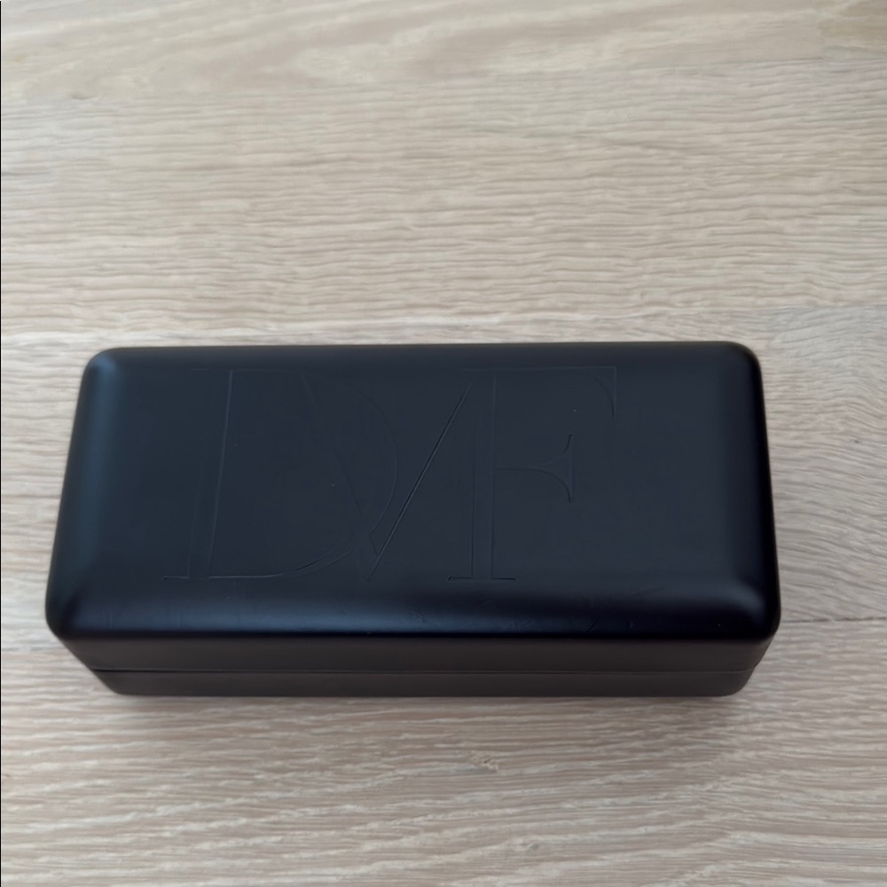 Diane Von Furstenberg Black Sunglass Case